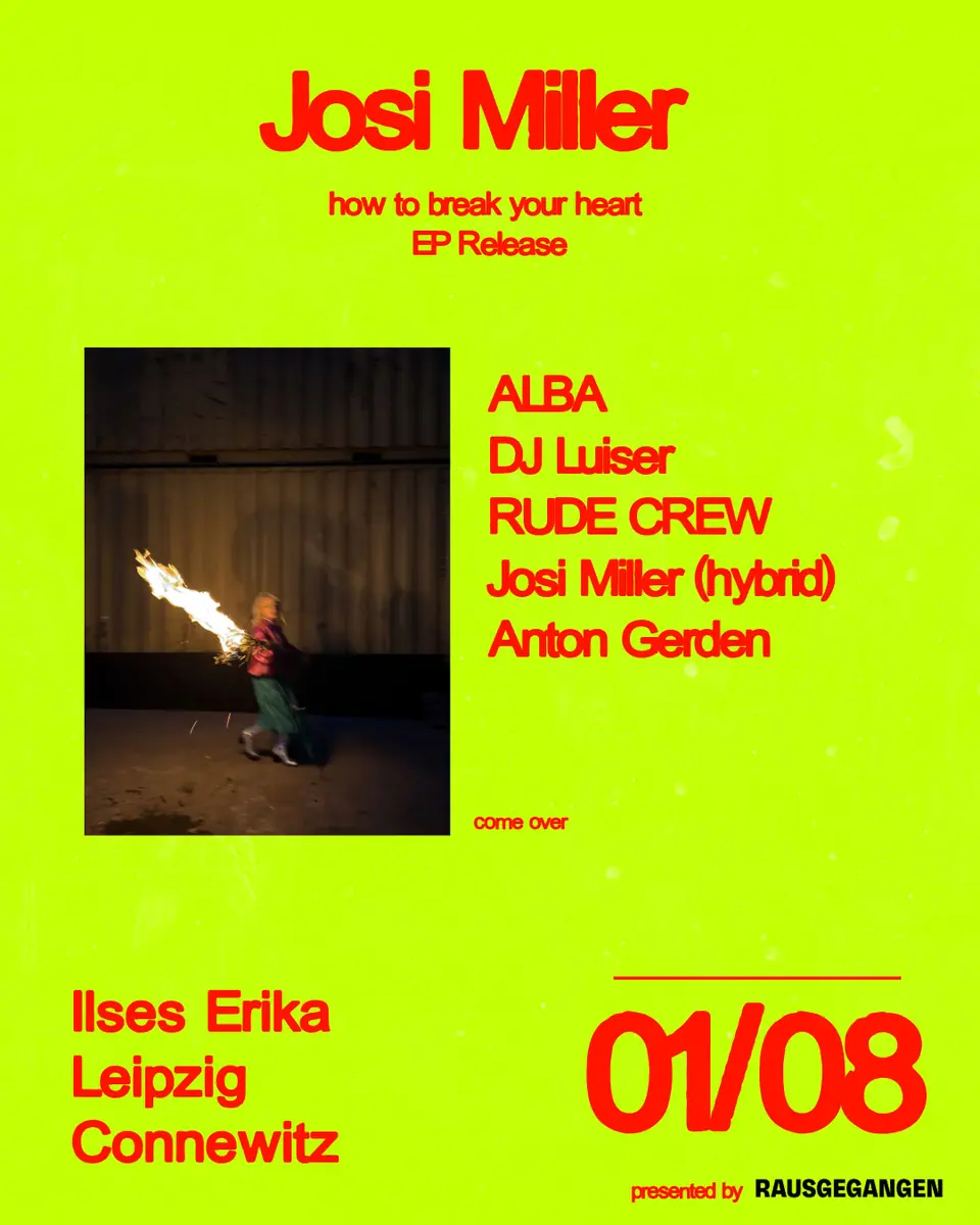 how to break your heart EP Release — Ilses Erika, Lipsk