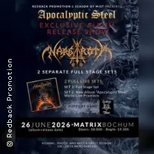 NARGAROTH - "Apocalyptic Steel | World Wide Exclusive Album Release Show — Matrix, Bochum