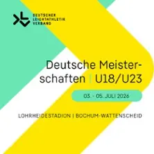 Německé mistrovství v atletice U18/U23 2026 — LOHRHEIDESTADION, Bochum