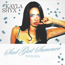 Kayla Shyx – Sad Girl Summer TOUR 2026 — Bahnhof Langendreer, Bochum