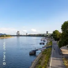 Spacer nad Renem przez dawną dzielnicę rządową - Bonn-Information — Ticket Verkaufshaus der KD, Bonn