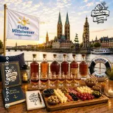 Degustace rumu a plavba po Wezeře - Sundowner-plavba, rum a fingerfood