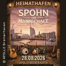 SPOHN mit Mannschaft - Heimathafen — Apollo Bremerhaven, Bremerhaven