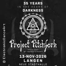 Project Pitchfork - 35 років ювілейного туру — Kulturbahnhof Chemnitz, Chemnitz