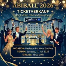 Abiball 2026 OSZ-Cottbus — Radisson Blu (SAS) Hotel Cottbus, Cottbus