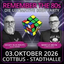 Remember the 80s - CMT Cottbus — Stadthalle Cottbus, Cottbus