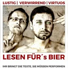 Čtení za pivo - Jurisch vs Turra - Vy přinesete texty - oni je zahrají! — Saloppe, Drážďany