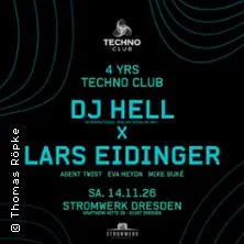 DJ Hell & Lars Eidinger — STROMWERK | Kulturarena Kraftwerk Mitte, Dresden