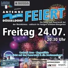 Antenne Düsseldorf святкує - Вечірка до феєрверку на Кірмес