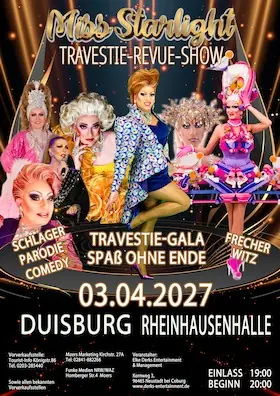Die große Travestie-Gala - Schlager, Spaß, Staunen — RHEINHAUSEN-HALLE, Duisburg