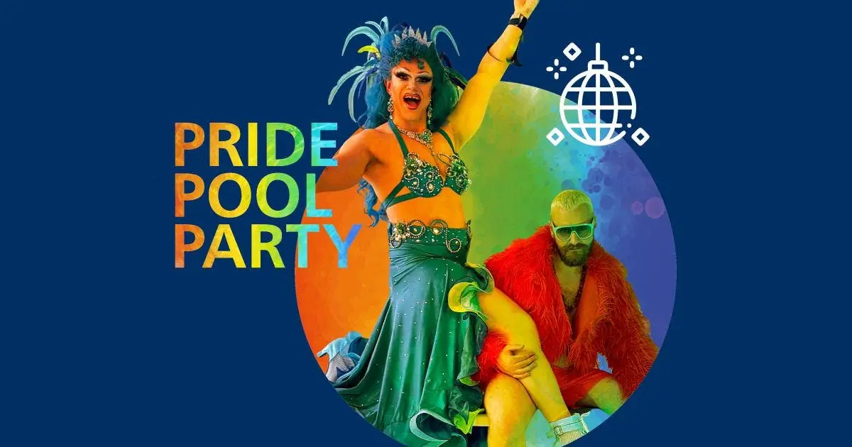 Pride Pool Party v Michaelibad — Michaelibad, Mnichov