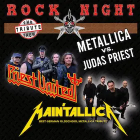 Tribute Rock Night - Metallica vs. Judas Priest — Kulturweberei - Stadthalle Finsterwalde, Финстервальде