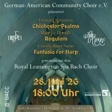 3 žalmy, 2 sbory a 1 requiem - Bernstein, Duruflé a Saint-Saëns — Sankt Bonifatius Kirche, Frankfurt nad Mohanem