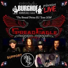 Spread Eagle - The Brutal Divine EU Tour 2026 — Burghof Hühnerstall, Frankfurt