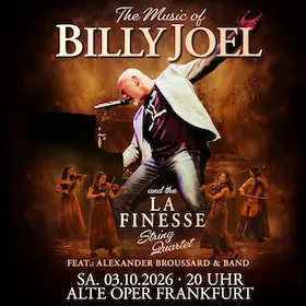 The Music of Billy Joel — Alte Oper Frankfurt, Франкфурт-на-Майне