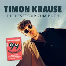 Timon Krause 2026 - Die Lesetour - 99 Mind Hacks — Brotfabrik, Франкфурт-на-Майні