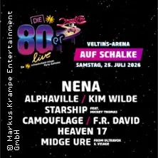 die 80er live auf Schalke — VELTINS-Arena, Gelsenkirchen