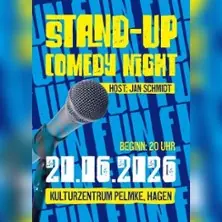 Stand-up Comedy | Moderace: Jan Schmidt — Kulturzentrum Pelmke e.V., Hagen
