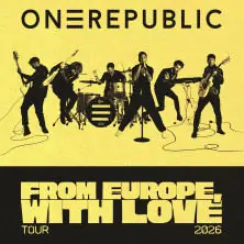 OneRepublic with special guest Jessie J - From Europe With Love Tour 2026 — Halle (Saale) Peißnitzinsel, Halle (Saale)