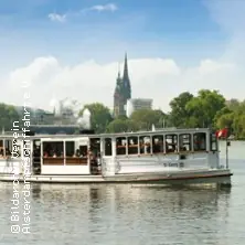 Alster-Rundfahrt mit Rondeelteich - Dampfschiff ST. GEORG - 2025 — Dampfschiff ST.GEORG, Hamburg