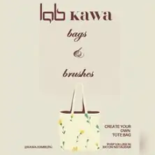 Bags & Brushes - Create Your Tote Bag - Kawa Hamburg