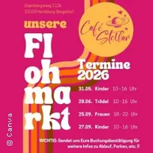Trödelflohmarkt - Café Stellar — Café Stellar, Hamburk