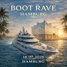Boot Rave Hamburg — MS KOI Boot, Hamburk