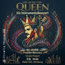 Vivalis Project: The Music of Queen | Tribute to Freddie Mercury's 80th Birthday — Halle 424, Hamburg