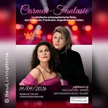 Carmen - Fantasie - Stella Motina & Vera Bogdanchikova — New Living Home Stellingen, Atrium, Hamburg