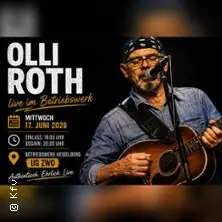 Olli Roth Live - 50 let Olli Roth — Betriebswerk, Heidelberg