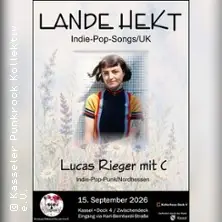 LANDE HEKT + LUCAS RIEGER MIT C — Kulturhaus Dock 4 - Zwischendeck, Kassel
