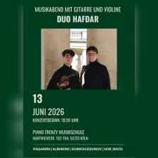 DUO HAFDAR — Piano-Frenzy Musikschule, Köln