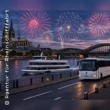Kölner Lichter ab Koblenz - an Bord der MS RheinStar