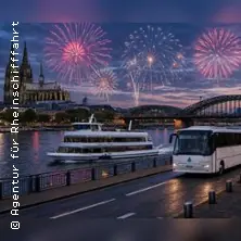 Kölner Lichter z Koblenze - na palubě MS RheinStar — MS RheinStar, Kolín nad Rýnem