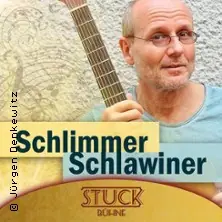 Jürgen Denkewitz - Schlimmer Schlawiner | Musikkabarett — STUCK Bühne, Leipzig