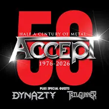 ACCEPT - 50th Anniversary Tour 2026 — Haus Auensee, Lipsko