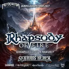 Rhapsody Of Fire + Serious Black - Motocultor across europe 2027