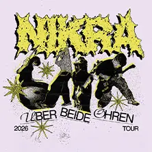 NIKRA - Über beide Ohren - Tour 2026 — Sputnikhalle, Münster