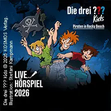 The Three ??? Kids - Pirates in Rocky Beach - Live Audio Drama — Messe+Congress Centrum Halle Münsterland, Münster
