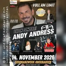 Andy Andress - Live in Concert 2026 — ResonanzWerk Oberhausen, Oberhausen