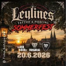 Leylines Tattoo & Piercing Sommerfest - Edge of Reason, siKK liKKz, Fightclub — Alte Linde, Regensburg