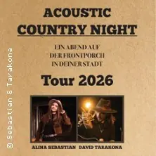 Acoustic Country Night s Alinou Sebastian & Davidem Tarakonou | Musikwohnzimmer Rostock — Musikwohnzimmer Rostock, Rostock