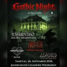 Gothic Night at the Castle - Leached, Rote Asche, Herzparasit & Scherbentanz — Jagdschloss Fasanerie, Wiesbaden