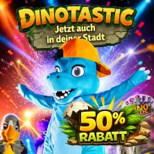 Dinotastic Live! Cesta k Ohnivému Vulkánu — Kurhaus Wiesbaden, Wiesbaden