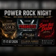 Power_Rock with Paranotes, ShoBeeDoom, Nicotine Gold — Jazzclub im Stellwerk Fernbhf. Harburg, Hamburg