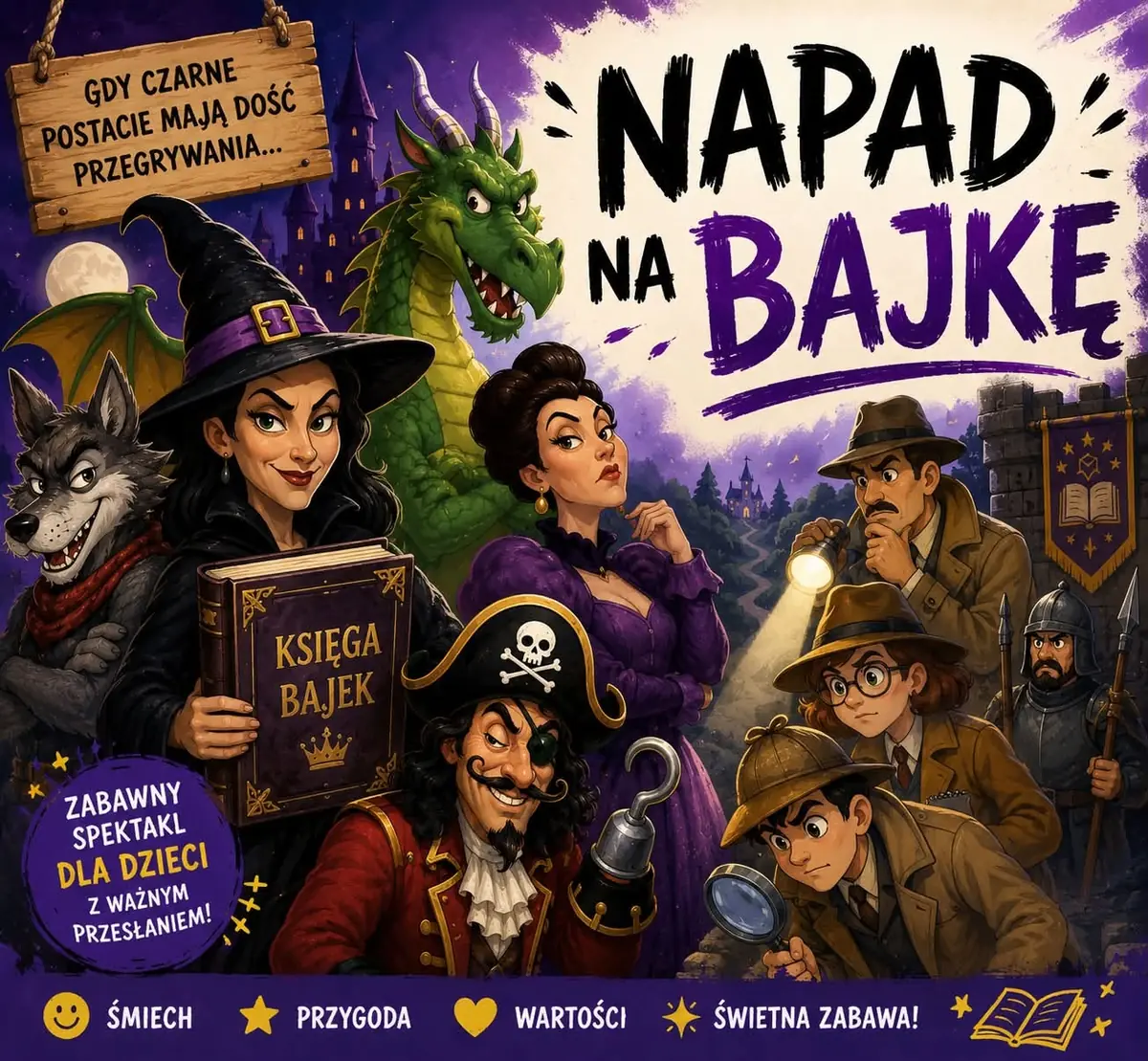 Attack on the Fairy Tale — Szkoła Podstawowa TWP w Ciechanowie, Ciechanów