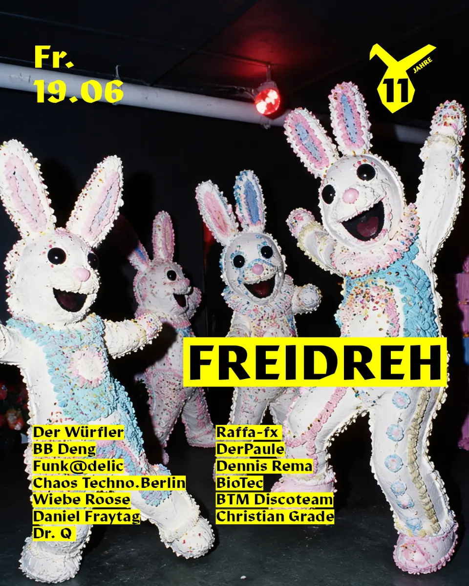 11 Years The White Rabbit - Freidreh — Der Weiße Hase, Berlin