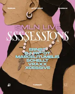 SMLN LIVE x SSSSESSIONS: SCHISSMA RESIDENTS