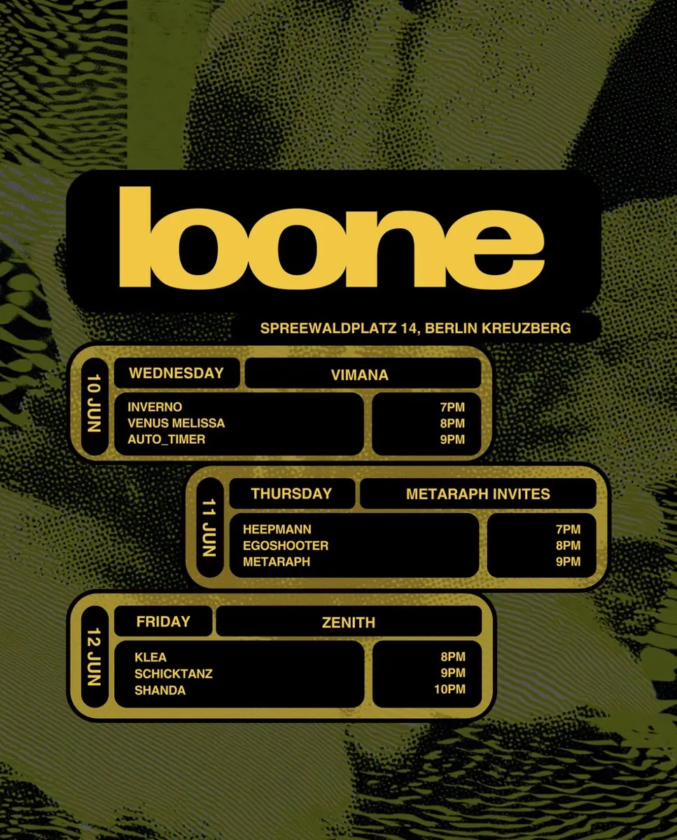 Metaraph INVITES — Loone, Берлин