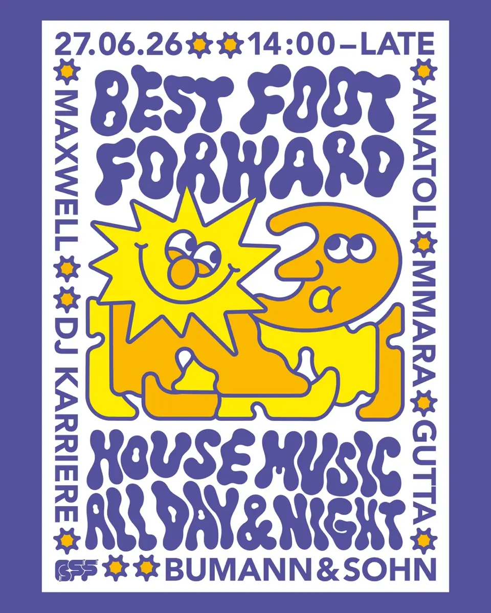 Best Foot Forward / Day & Night with DJ Karriere & Anatoli — Bumann & Sohn, Кёльн